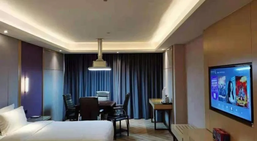 Bed in Lavande Hotel Changsha South High-speed Railway Station Xiyingmen