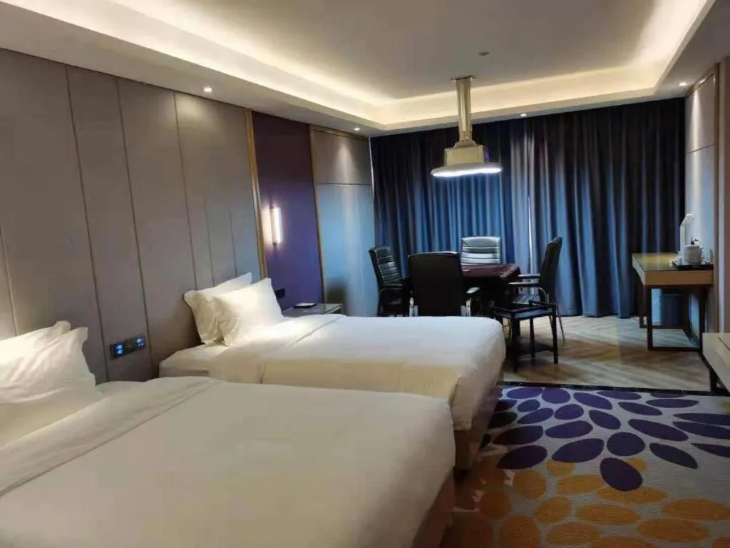 Bed in Lavande Hotel Changsha South High-speed Railway Station Xiyingmen
