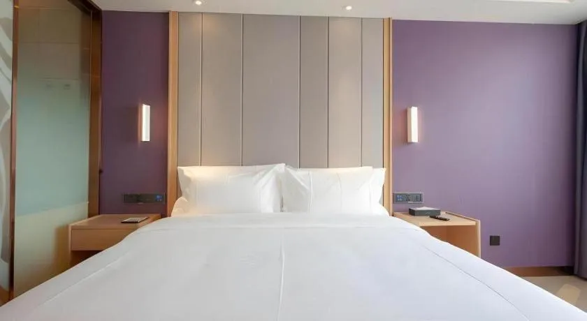 Bed in Lavande Hotel Changsha South High-speed Railway Station Xiyingmen