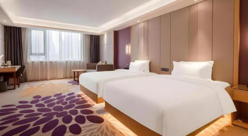 Bed in Lavande Hotel Changsha South High-speed Railway Station Xiyingmen