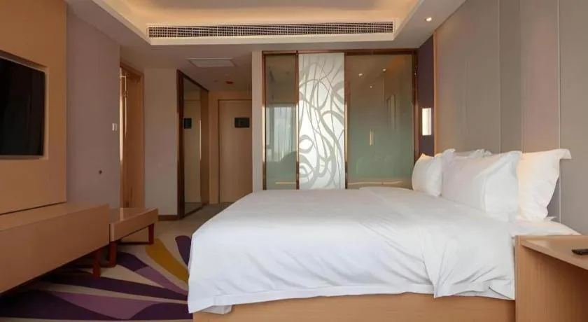 Bed in Lavande Hotel Changsha South High-speed Railway Station Xiyingmen