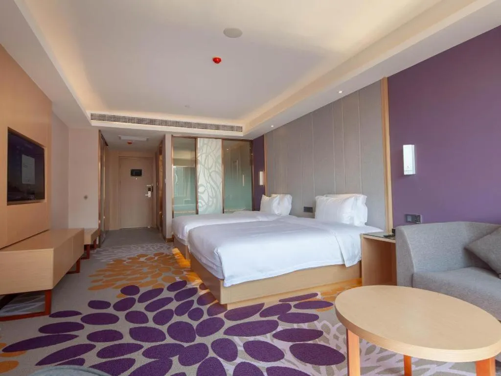 Bed in Lavande Hotel Changsha South High-speed Railway Station Xiyingmen
