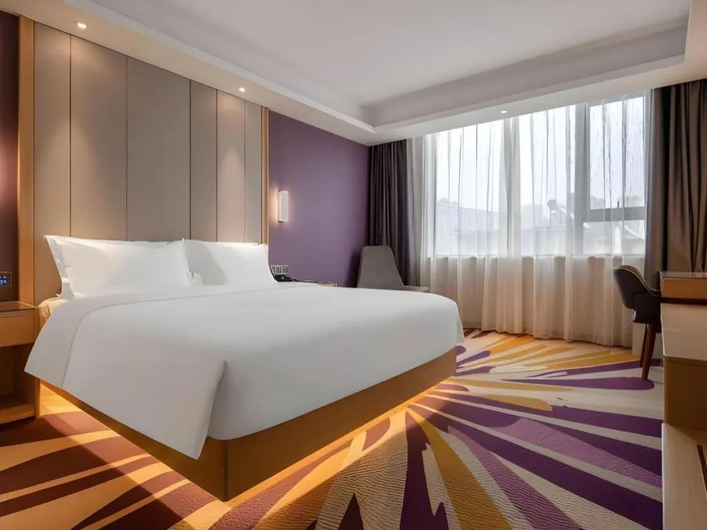 Bed in Lavande Hotel Changsha South High-speed Railway Station Xiyingmen