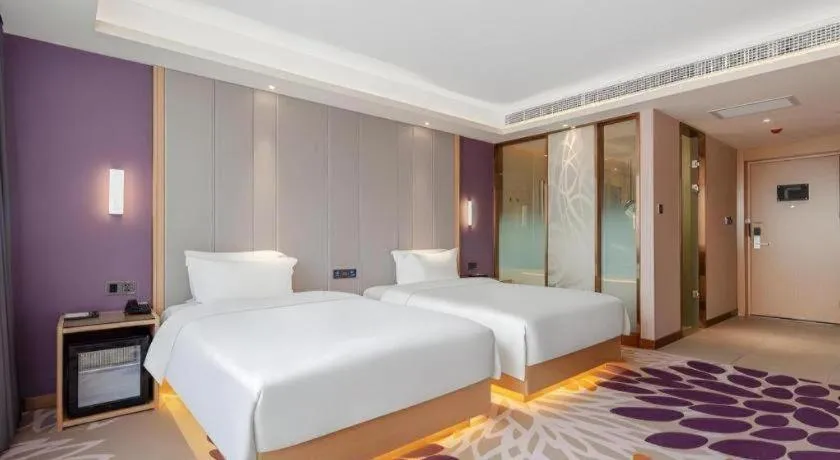 Bed in Lavande Hotel Changsha South High-speed Railway Station Xiyingmen