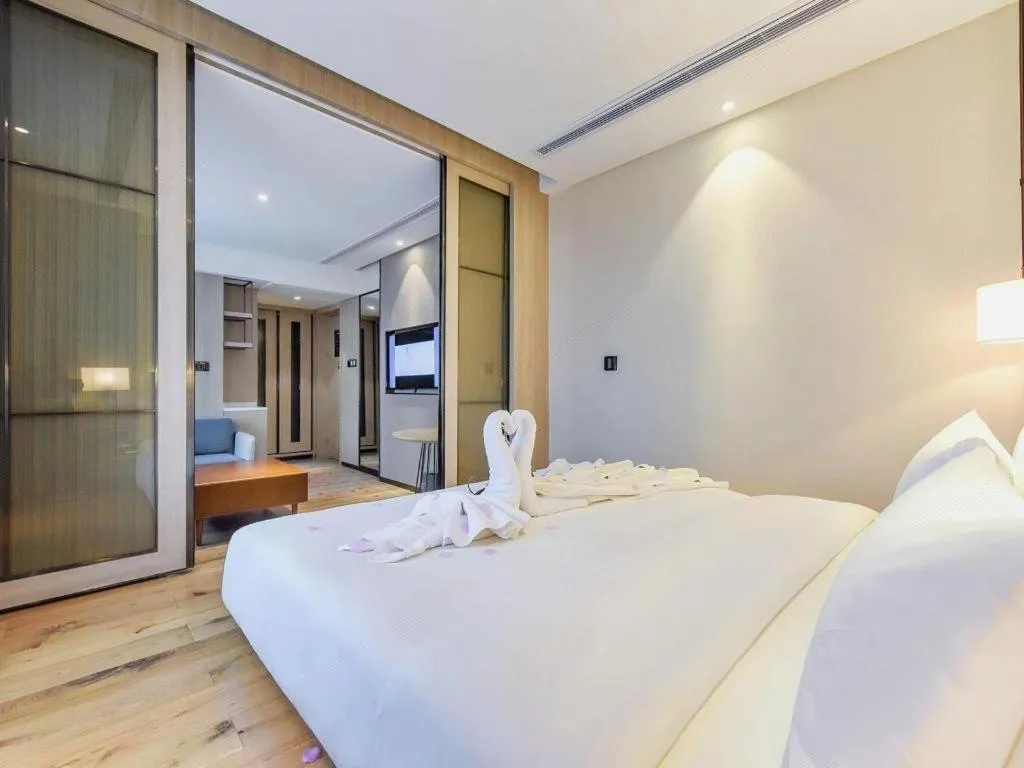 Bed in Lavande Hotel Nanchong Xihua Shida