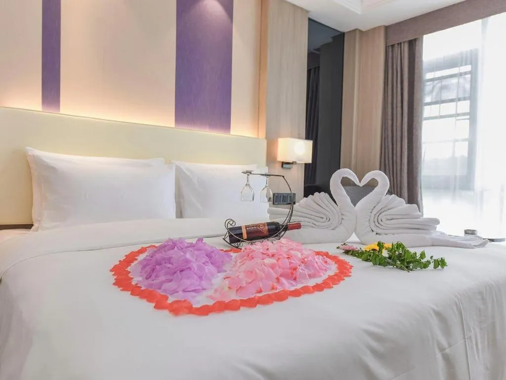 Bed in Lavande Hotel Nanchong Xihua Shida