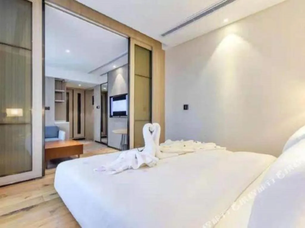 Bed in Lavande Hotel Nanchong Xihua Shida