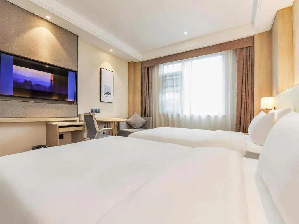 Bed in Lavande Hotel Nanchong Xihua Shida