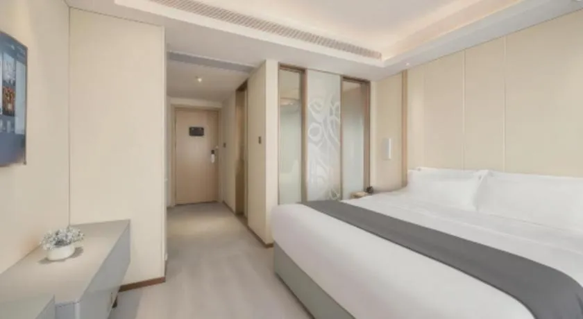 Bed in Lavande Hotel Guangzhou Zoo Huanghuagang Metro Station