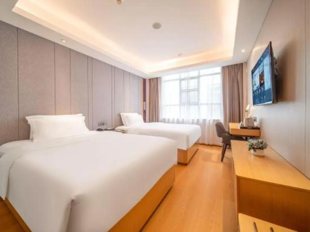 Bed in Lavande Hotel Guangzhou Zoo Huanghuagang Metro Station