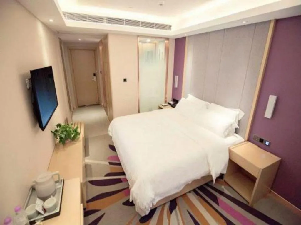 Bed in Lavande Hotel Guangzhou Zoo Huanghuagang Metro Station
