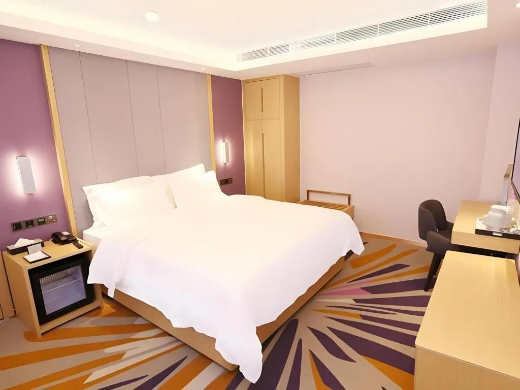 Bed in Lavande Hotel Guangzhou Zoo Huanghuagang Metro Station