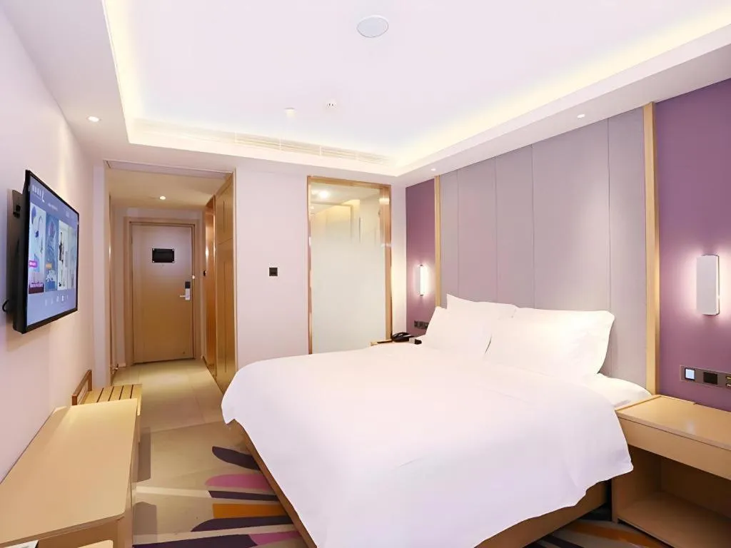 Bed in Lavande Hotel Guangzhou Zoo Huanghuagang Metro Station