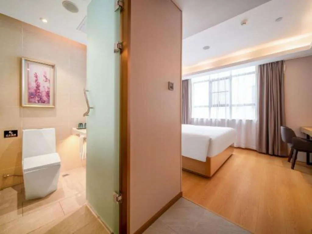 Bed in Lavande Hotel Guangzhou Zoo Huanghuagang Metro Station