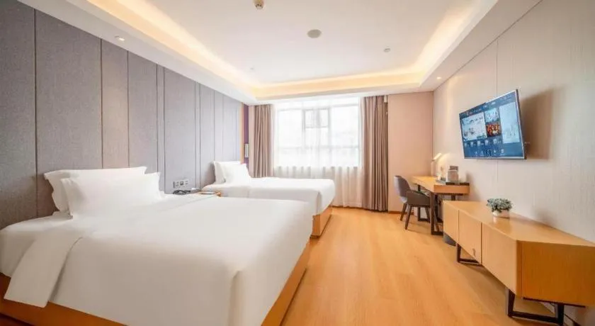 Bed in Lavande Hotel Guangzhou Zoo Huanghuagang Metro Station