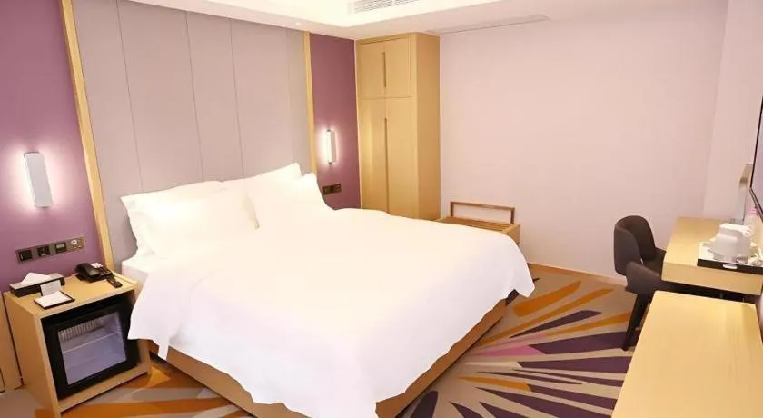 Bed in Lavande Hotel Guangzhou Zoo Huanghuagang Metro Station
