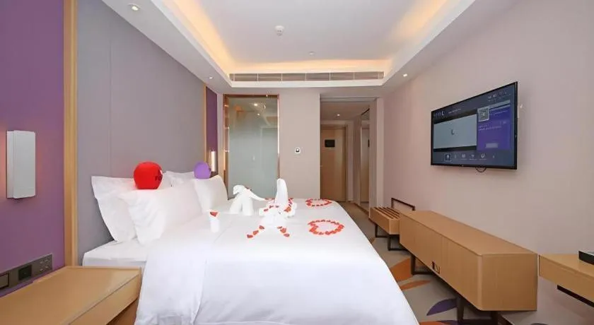 Bed in Lavande Hotel Guangzhou Zoo Huanghuagang Metro Station