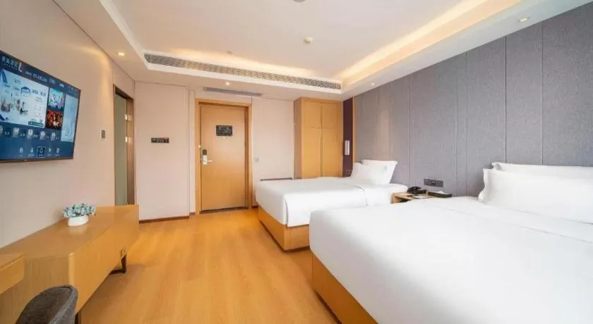 Bed in Lavande Hotel Guangzhou Zoo Huanghuagang Metro Station