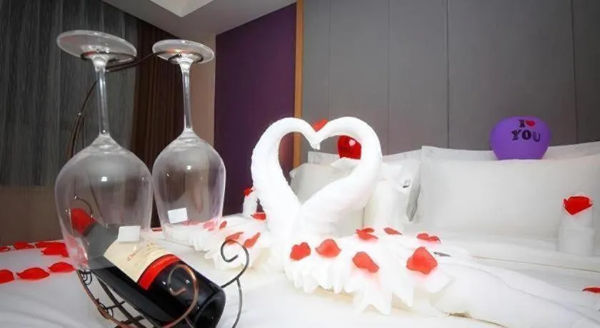 Bed in Lavande Hotel Guangzhou Zoo Huanghuagang Metro Station