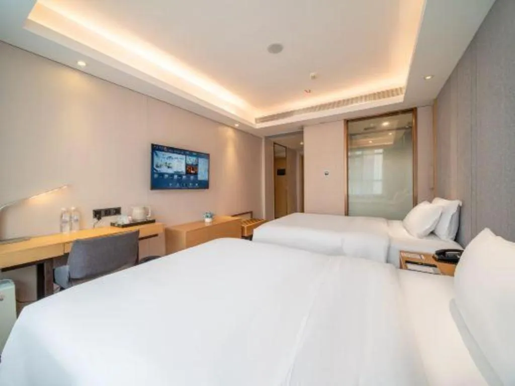 Bed in Lavande Hotel Guangzhou Zoo Huanghuagang Metro Station