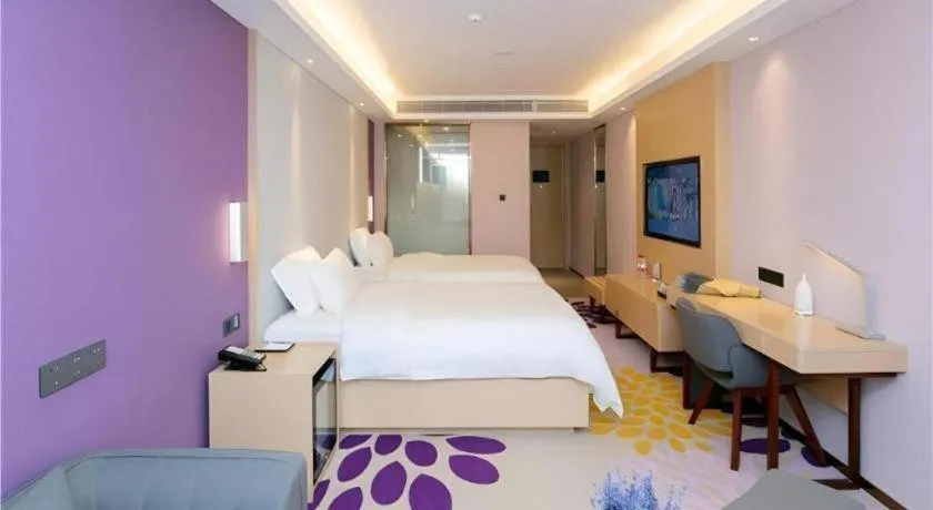 Bed in Lavande Hotel Shenzhen Jingtian Metro Station
