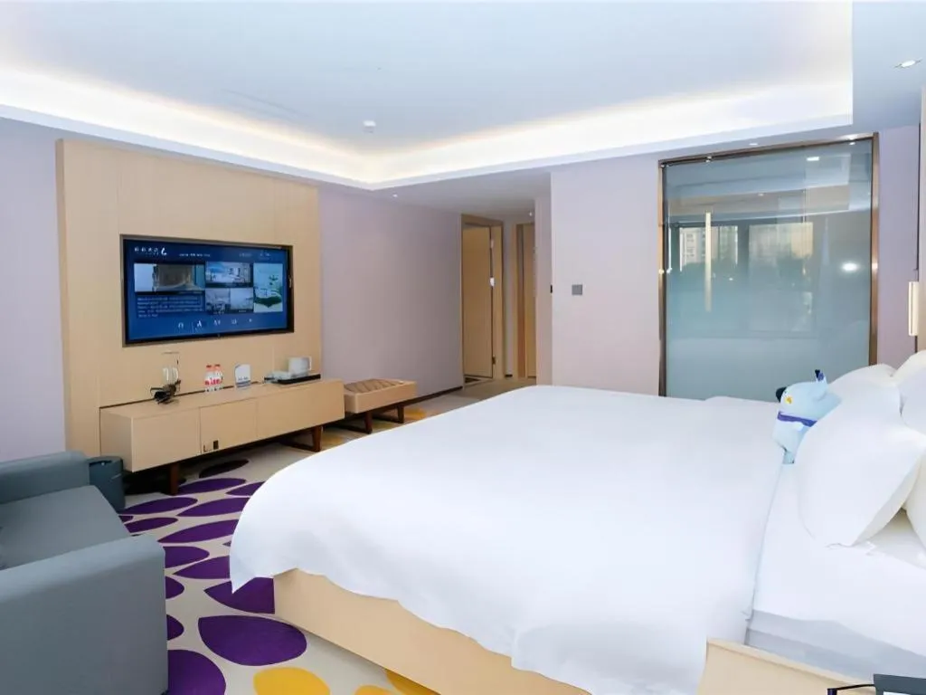 Bed in Lavande Hotel Shenzhen Jingtian Metro Station
