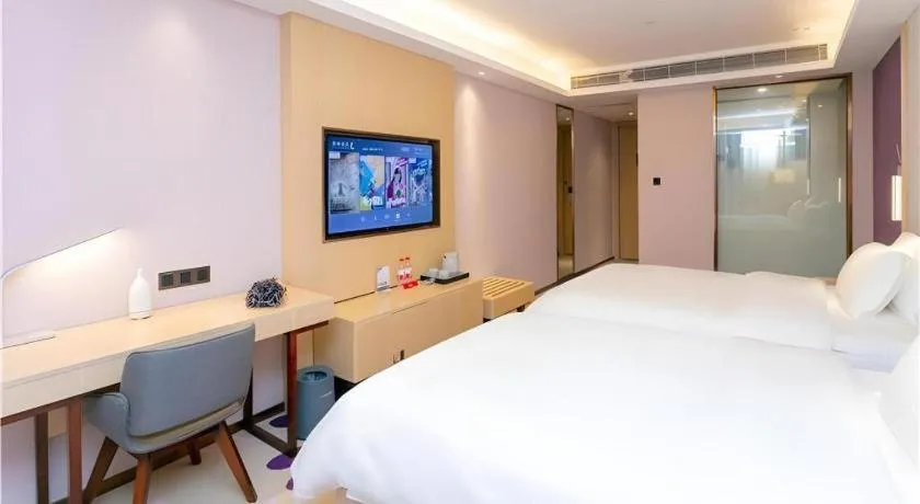 Bed in Lavande Hotel Shenzhen Jingtian Metro Station