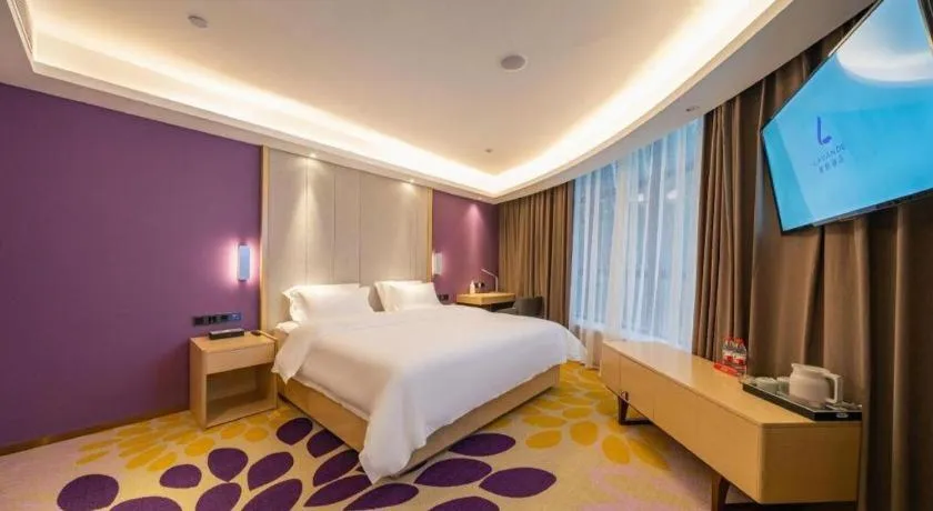 Bed in Lavande Hotel Shenzhen Jingtian Metro Station