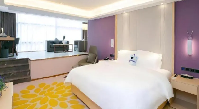 Bed in Lavande Hotel Shenzhen Jingtian Metro Station