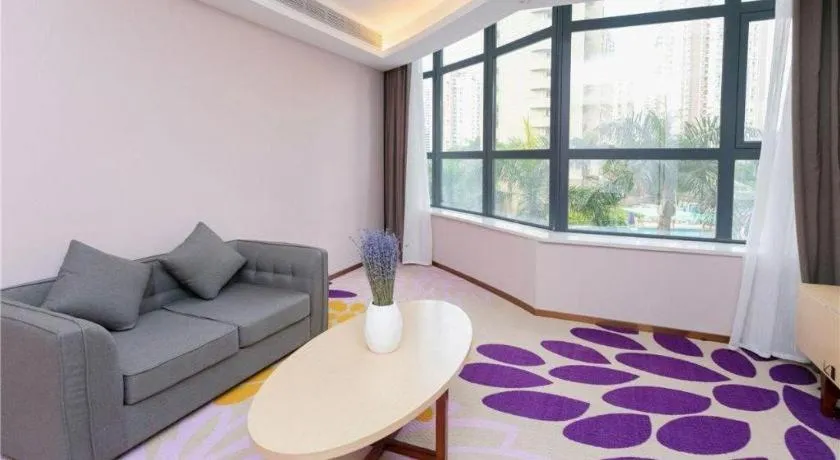 Bed in Lavande Hotel Shenzhen Jingtian Metro Station