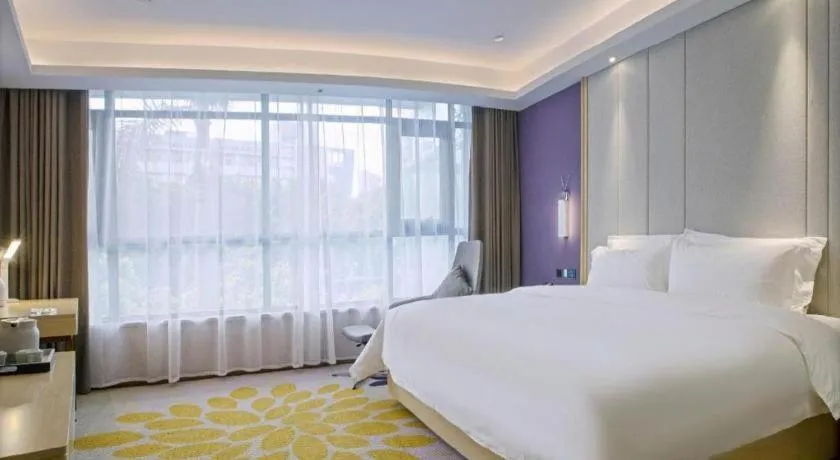 Bed in Lavande Hotel Shenzhen Jingtian Metro Station