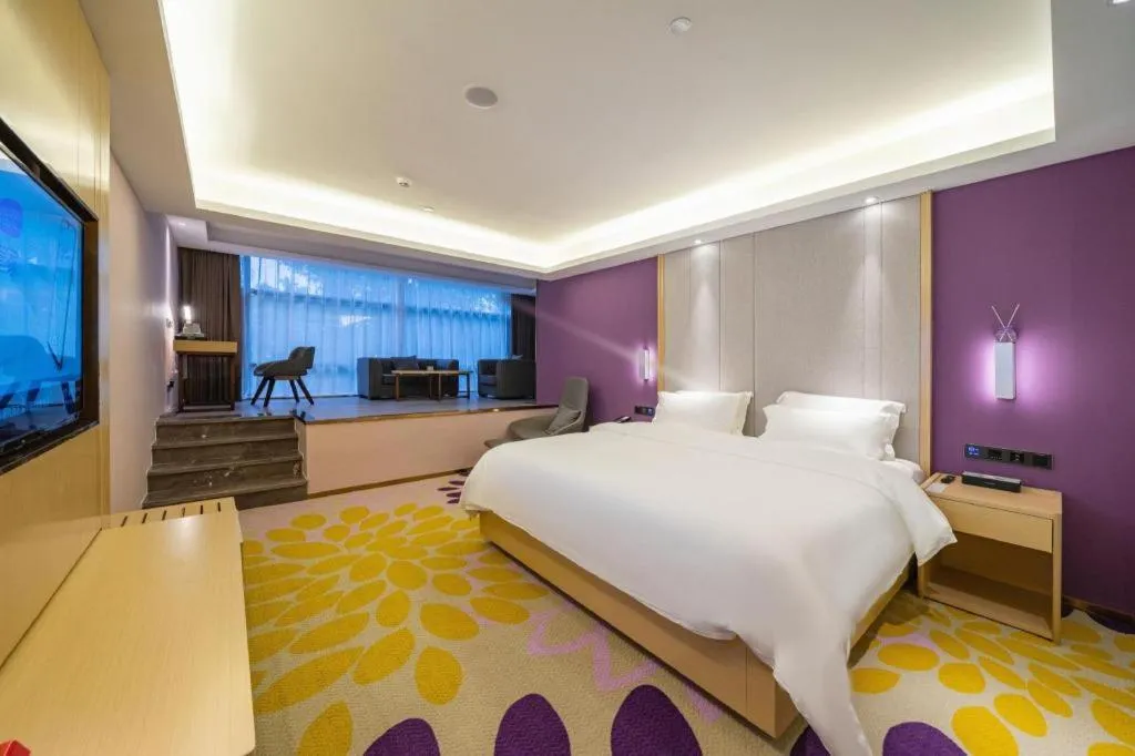 Bed in Lavande Hotel Shenzhen Jingtian Metro Station