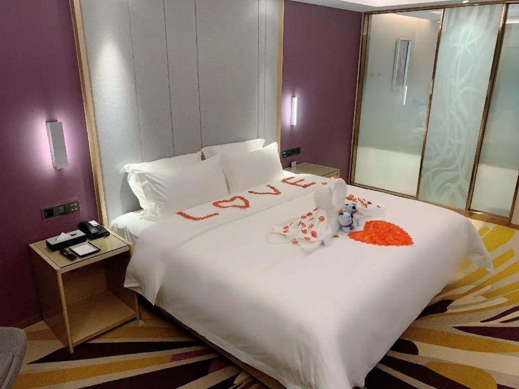 Bed in Lavande Hotel Zhongshan Xiaolan Taifeng