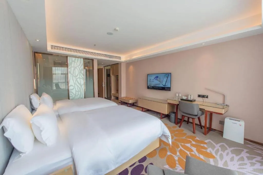 Bed in Lavande Hotel Zhongshan Xiaolan Taifeng