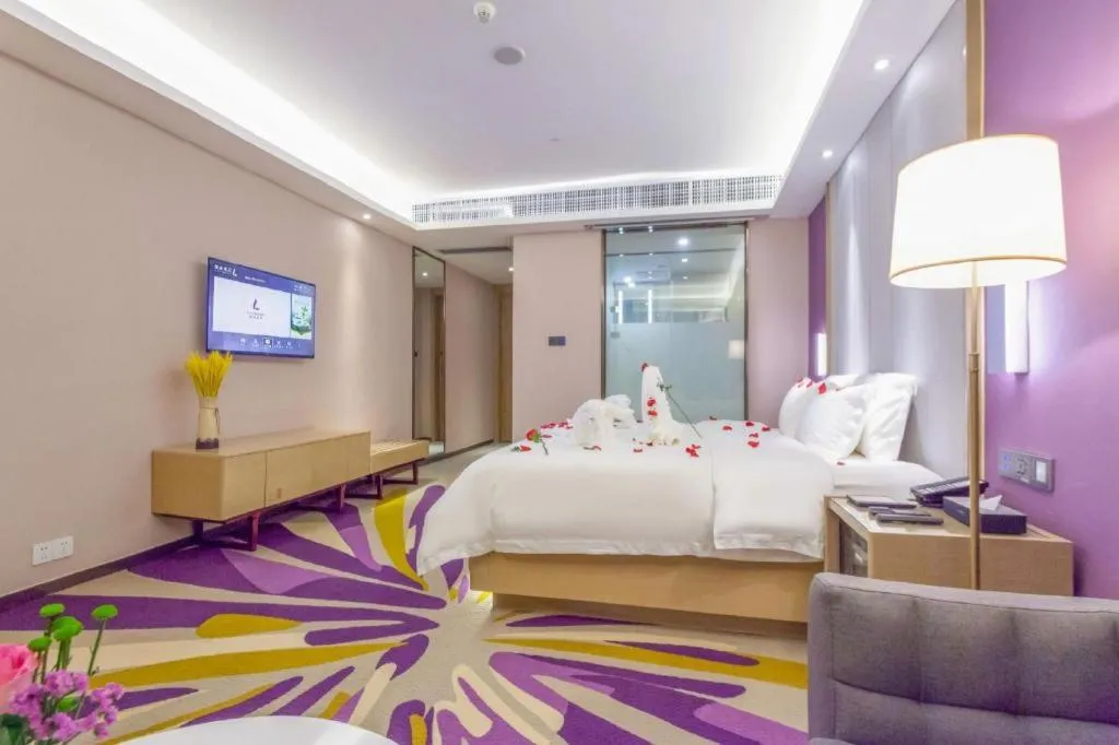 Bed in Lavande Hotel Huizhou Shiwan