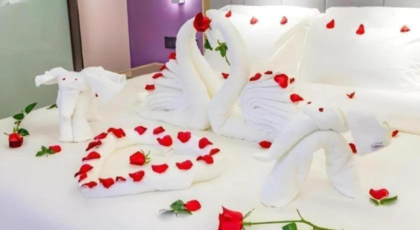 Bed in Lavande Hotel Huizhou Shiwan