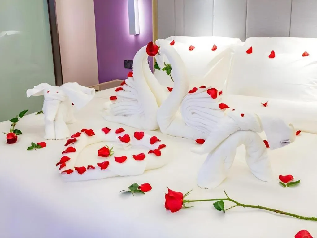 Bed in Lavande Hotel Huizhou Shiwan