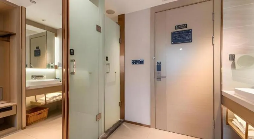 Bed in Lavande Hotel Zhongshan Shiqi Daxinxinduhui North Zhongshan Station