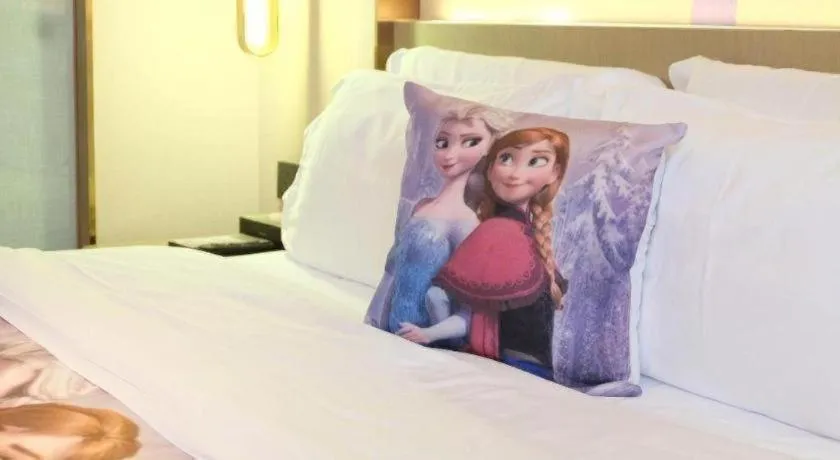 Bed in Lavande Hotel Zhongshan Shiqi Daxinxinduhui North Zhongshan Station