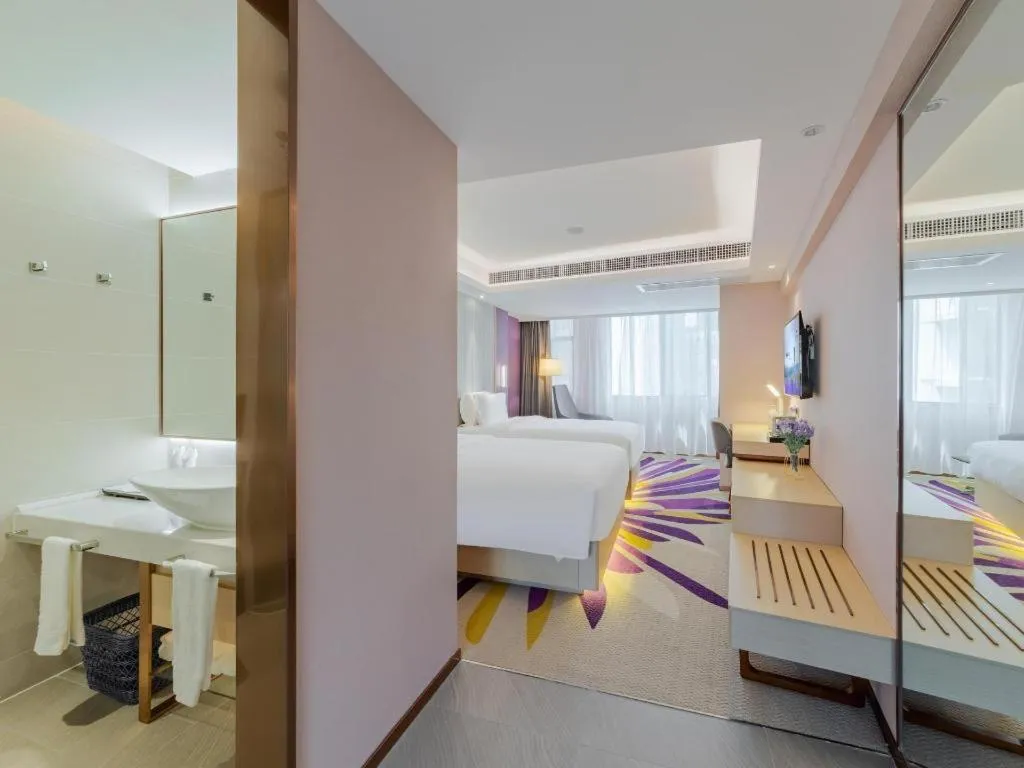 Bed in Lavande Hotel Shenzhen Bay Houhai Avenue