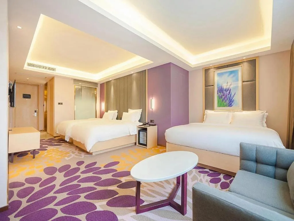 Bed in Lavande Hotel Beijing Yizhuang Economic Development Zone