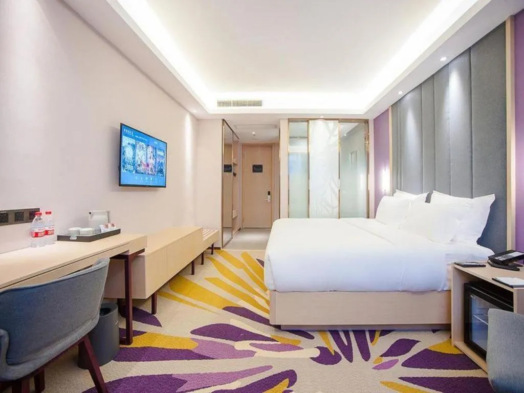 Bed in Lavande Hotel Beijing Yizhuang Economic Development Zone