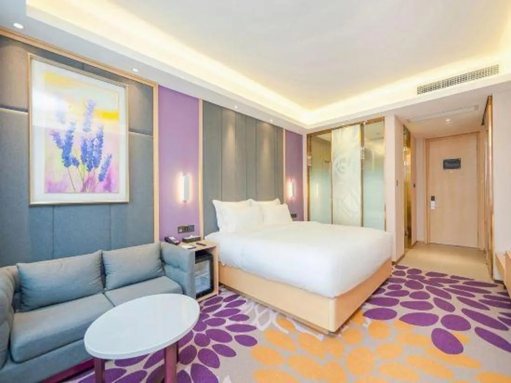 Bed in Lavande Hotel Beijing Yizhuang Economic Development Zone