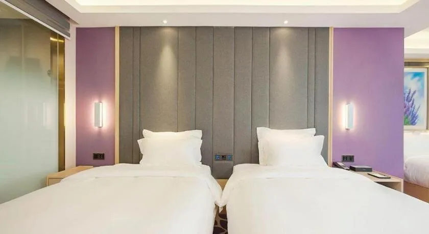Bed in Lavande Hotel Beijing Yizhuang Economic Development Zone