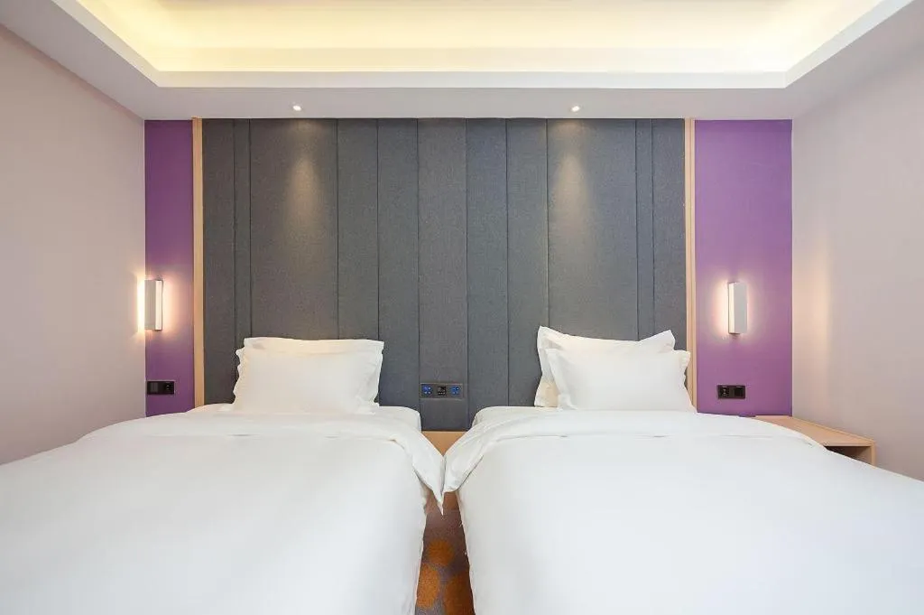 Bed in Lavande Hotel Beijing Yizhuang Economic Development Zone