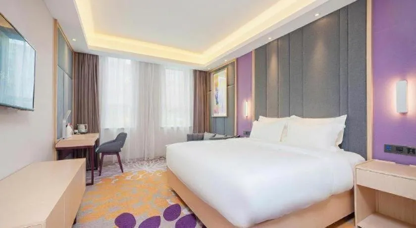 Bed in Lavande Hotel Beijing Yizhuang Economic Development Zone