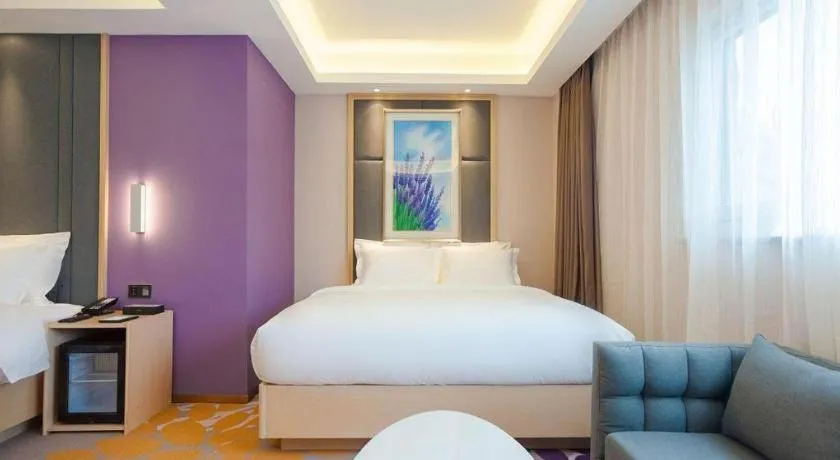 Bed in Lavande Hotel Beijing Yizhuang Economic Development Zone