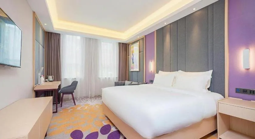 Bed in Lavande Hotel Beijing Yizhuang Economic Development Zone