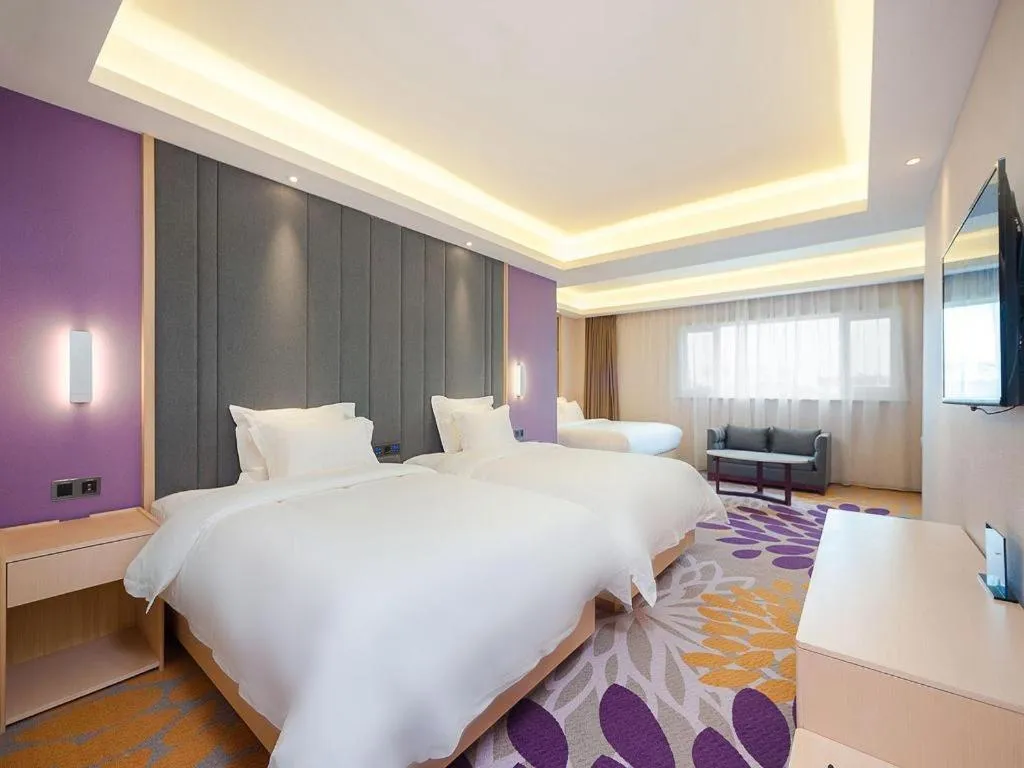Bed in Lavande Hotel Beijing Yizhuang Economic Development Zone