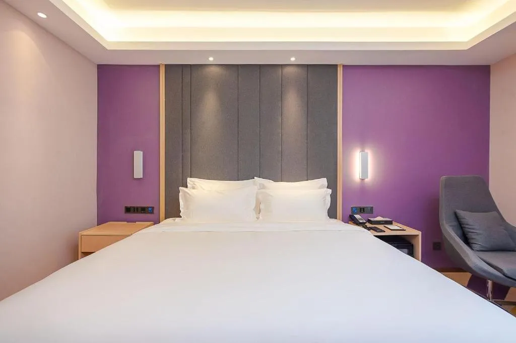 Bed in Lavande Hotel Beijing Yizhuang Economic Development Zone